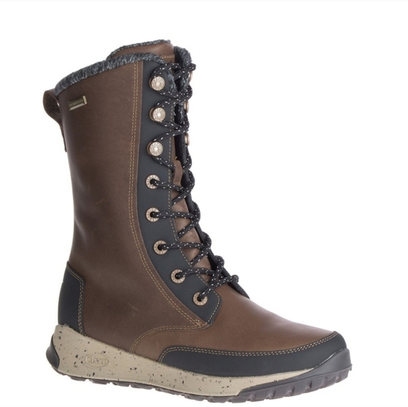 Chaco Shoes - Chaco Borealis Tall Waterproof Boot Fossil Size 7